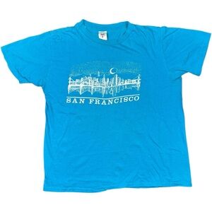 San Francisco Skyline Vintage 90’s Graphic Tee